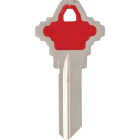 ILCO Schlage Design Decorative House Key, SC1-Red (5-Pack) Image 1