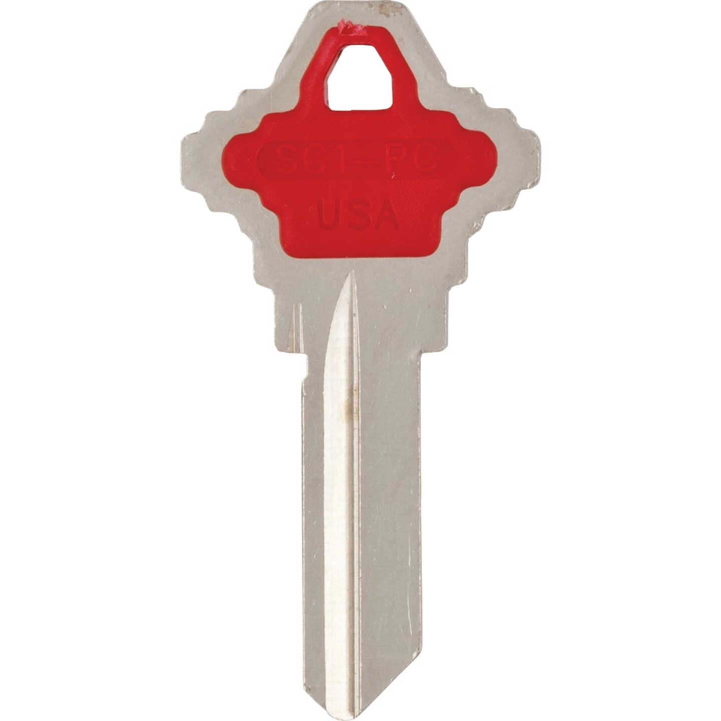 ILCO Schlage Design Decorative House Key, SC1-Red (5-Pack) Image 1