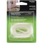 Prime-Line 1-5/16 In. x 36 In. Clear Star Insert Shower Door Bottom Sweep Image 2