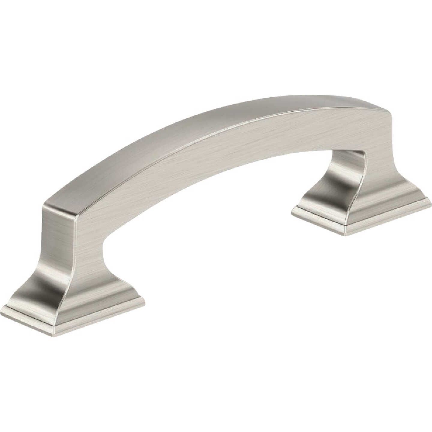 Amerock Everyday Basics Incisive 3 In. Satin Nickel Cabinet Pull Image 1