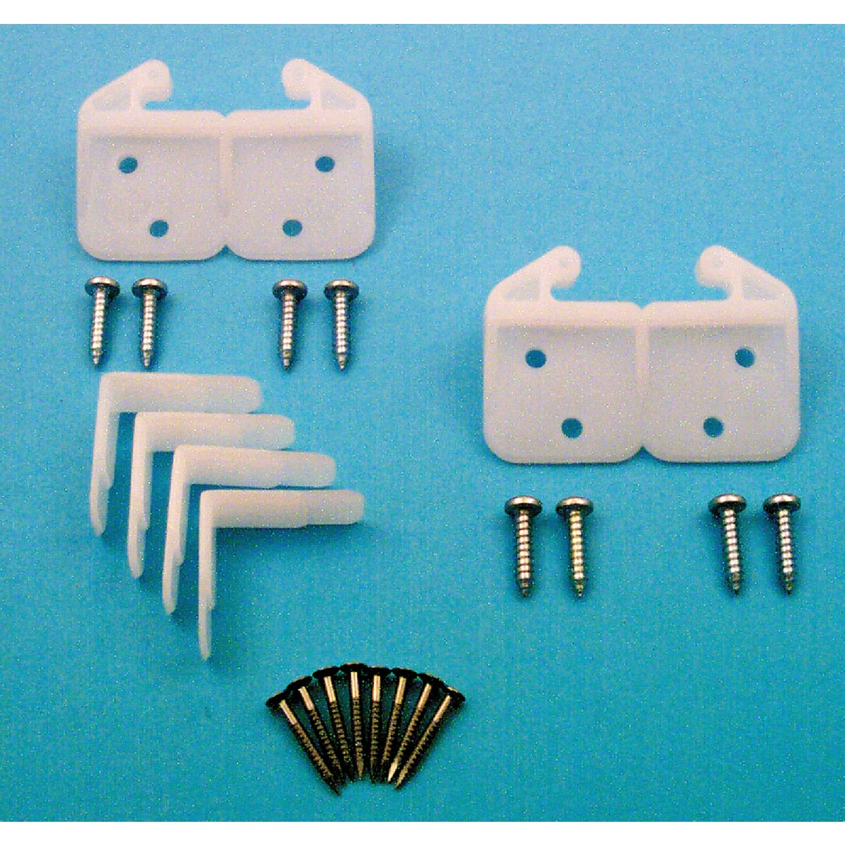 Prime-Line Polyethylene Purple Track Guide for 1/8 In. x 1-1/4 In. Track (2-Count) Image 3