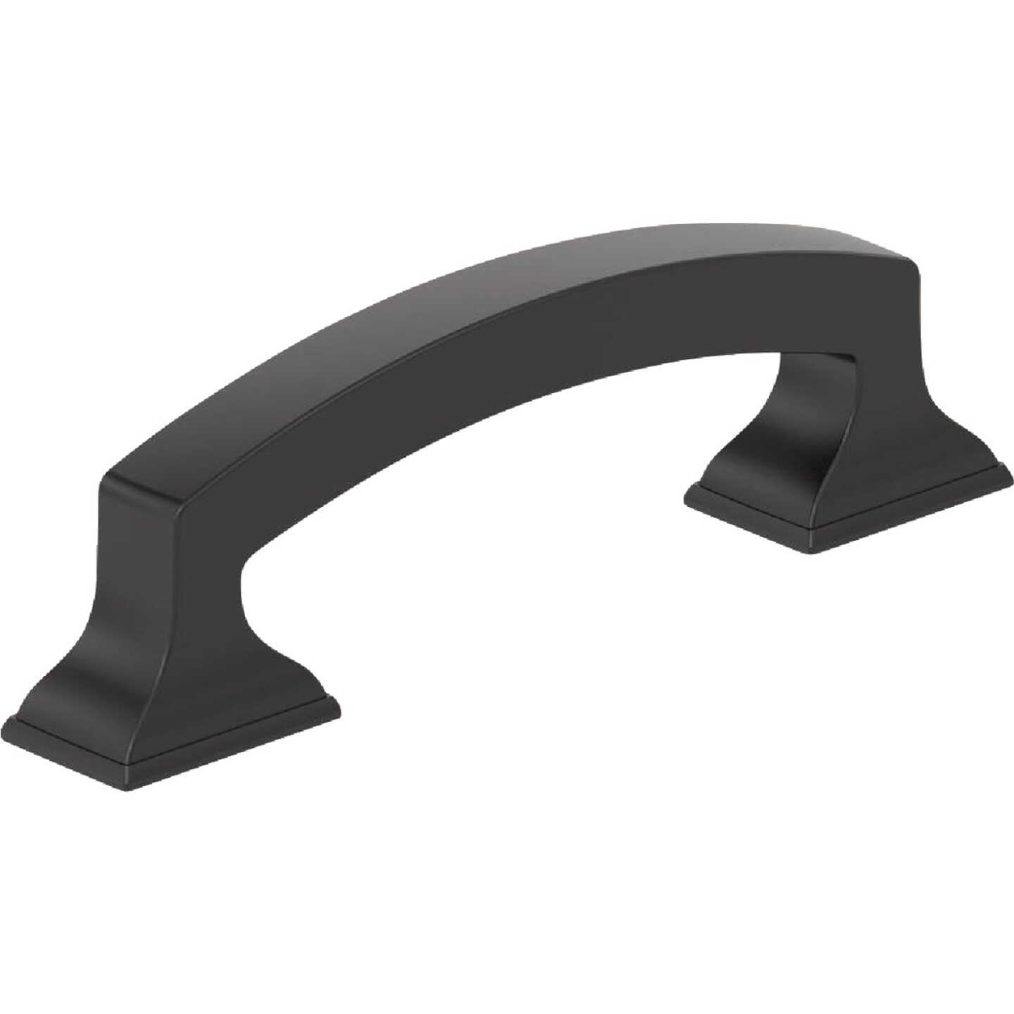 Amerock Everyday Basics Incisive 3 In. Matte Black Cabinet Pull Image 1