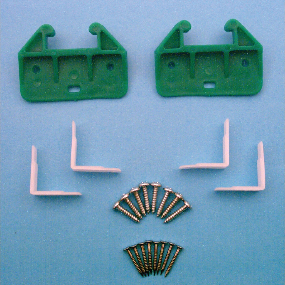 Prime-Line Nylon Green Track Guide for 5/16 In. x 1-1/8 In. Track (2-Count) Image 2