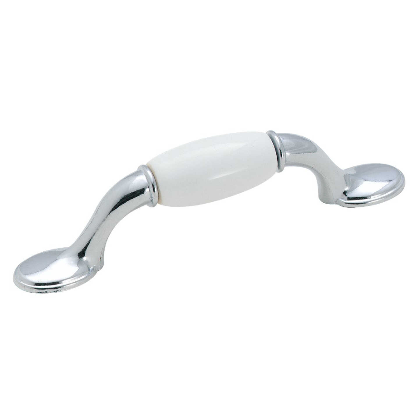 Amerock Everyday Heritage Chrome 3 In. Cabinet Pull Image 1