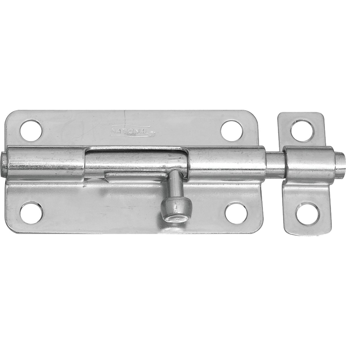 National Hardware 4 In. Zinc Steel Door Barrel Bolt