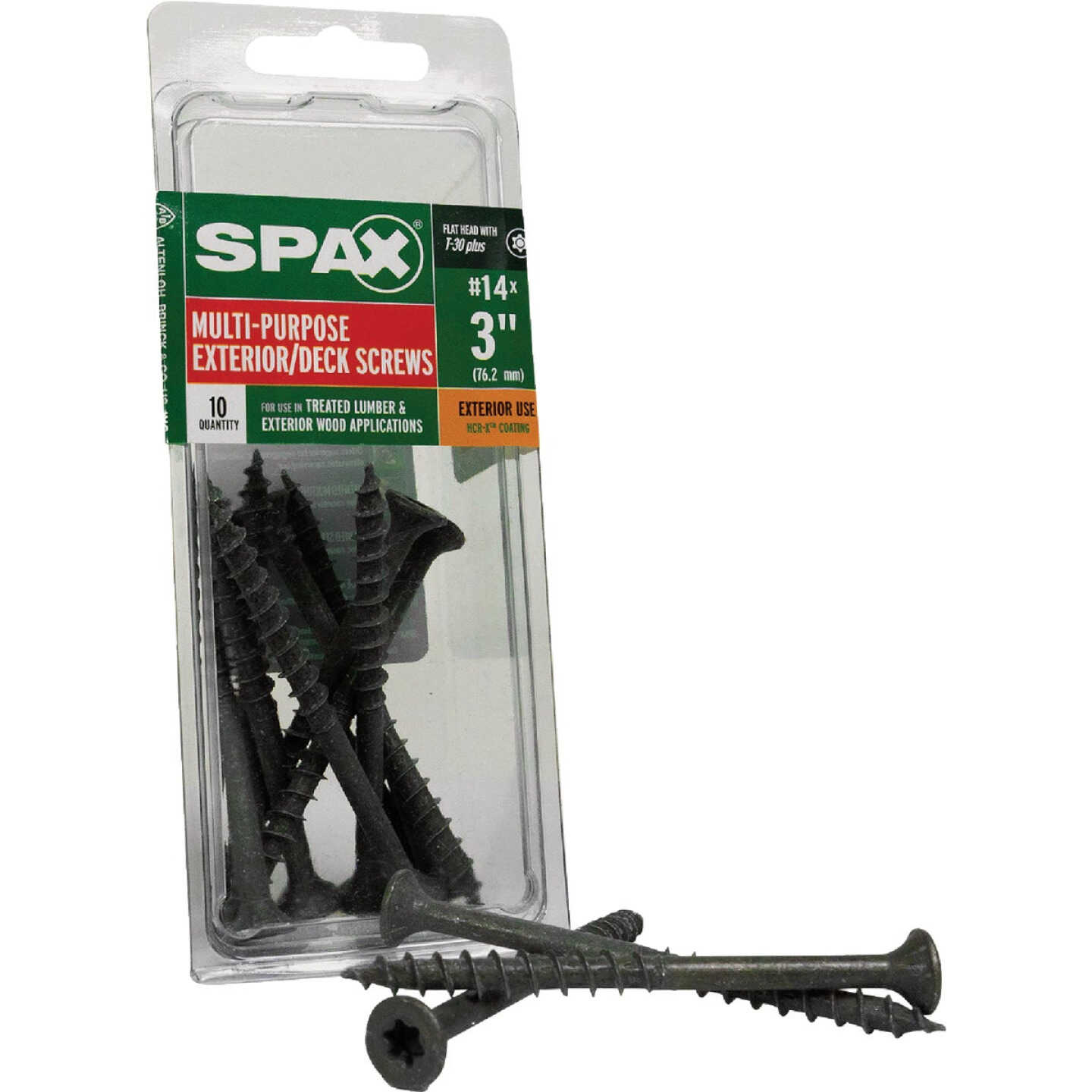 SPAX #14 x 3 In. T30 Plus Flat Head HCR-X (Exterior Rated) Deck Screw (10 Ct.) Image 6