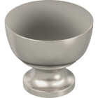 Amerock Chalice 1.25 In. Dia. Round Satin Nickel Knob Image 1