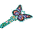 Lucky Line Butterfly Key Shapes Decorative House Key - KW1 Image 3