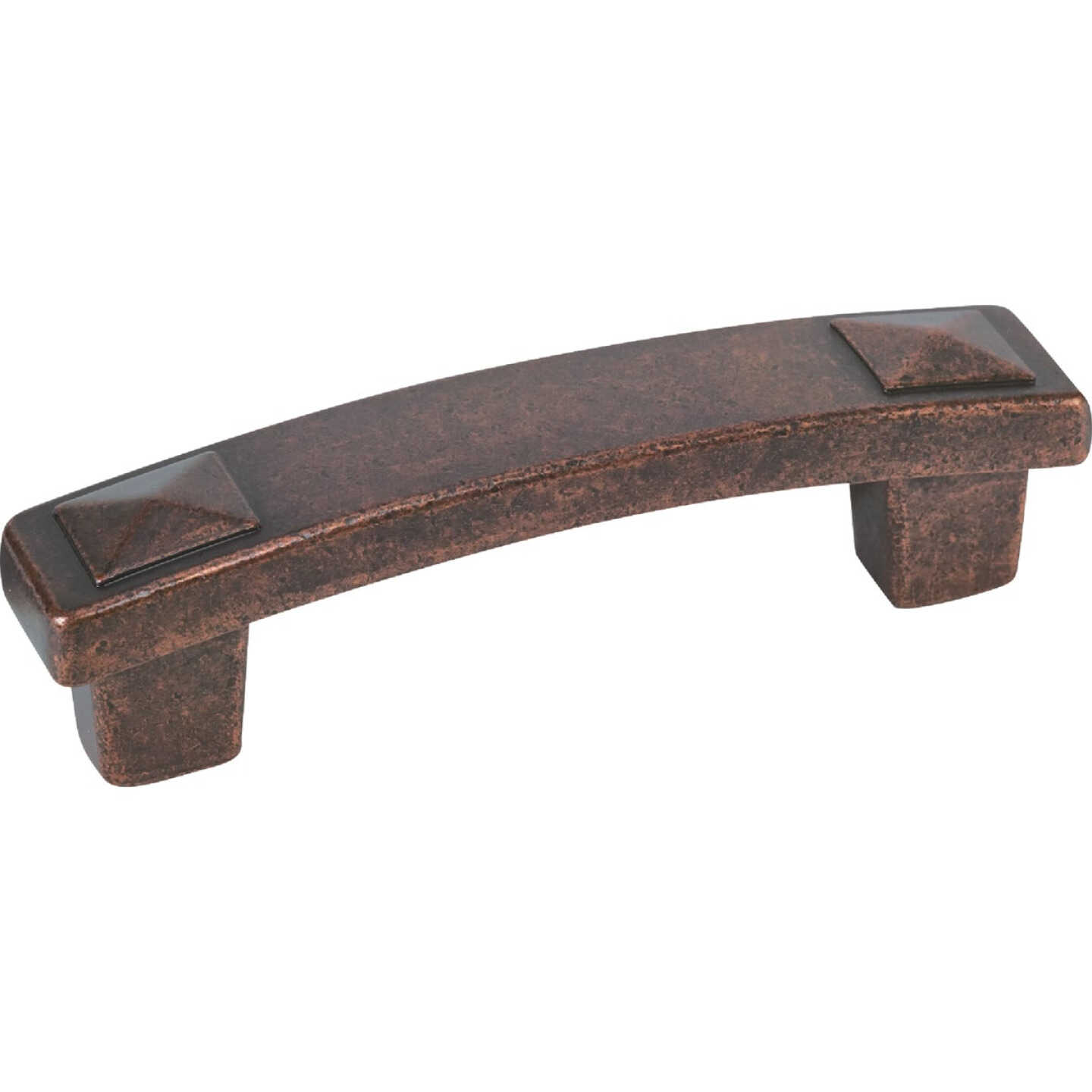 Amerock Forgings 3 In. Rustic Bronze Cabinet Drawer Pull Image 1