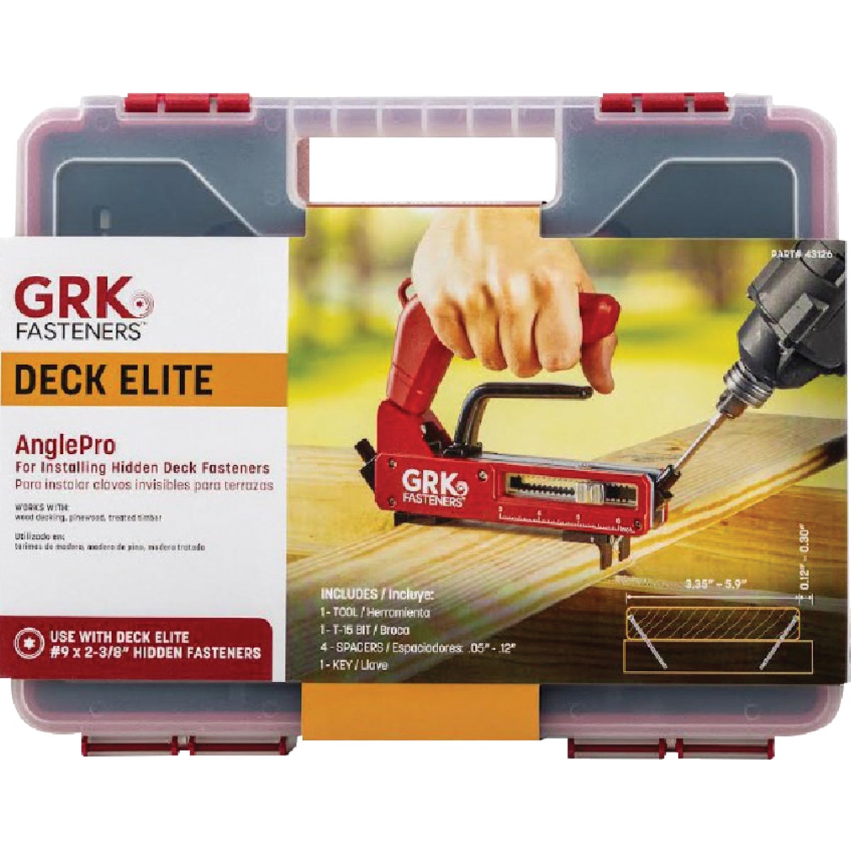 GRK Anglepro Hidden Deck Fastening System Image 3