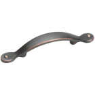 Amerock Inspirations 3in Oil-Rubbed Bronze Pull Cabinet Drawer Pull Image 1