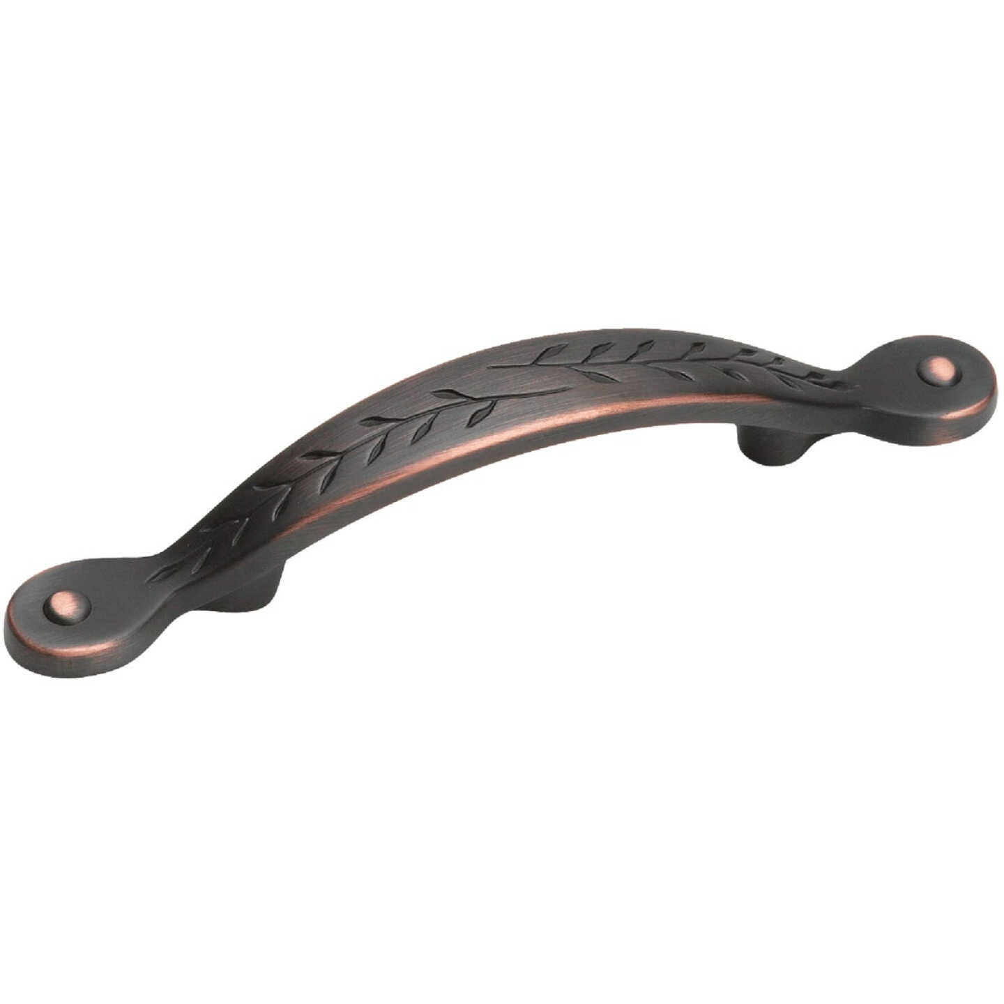 Amerock Nature's Splendor 3 In. Oil Rubbed Bronze Cabinet Drawer Pull Image 1