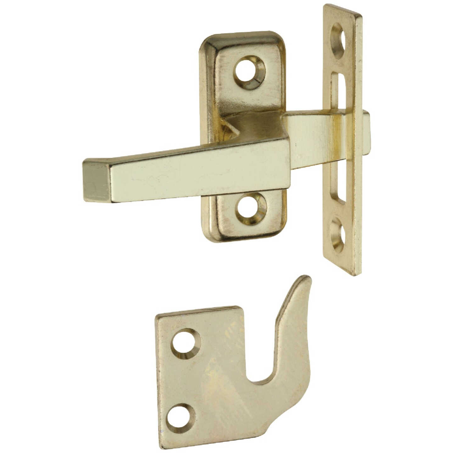 National Hardware Brass Casement Latch Fastener Image 1