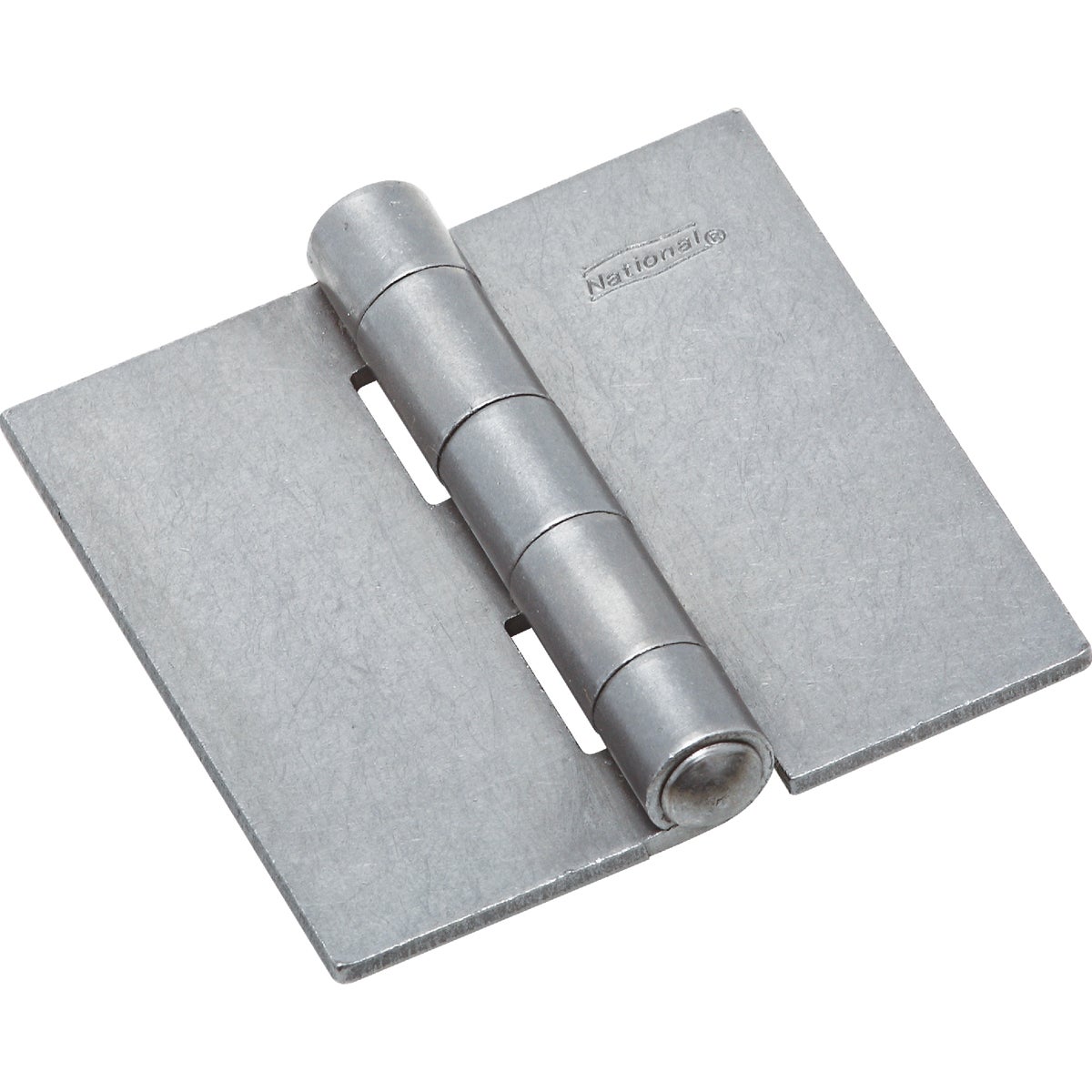 National Hardware 3 In. Square Plain Steel Weldable Door Hinge