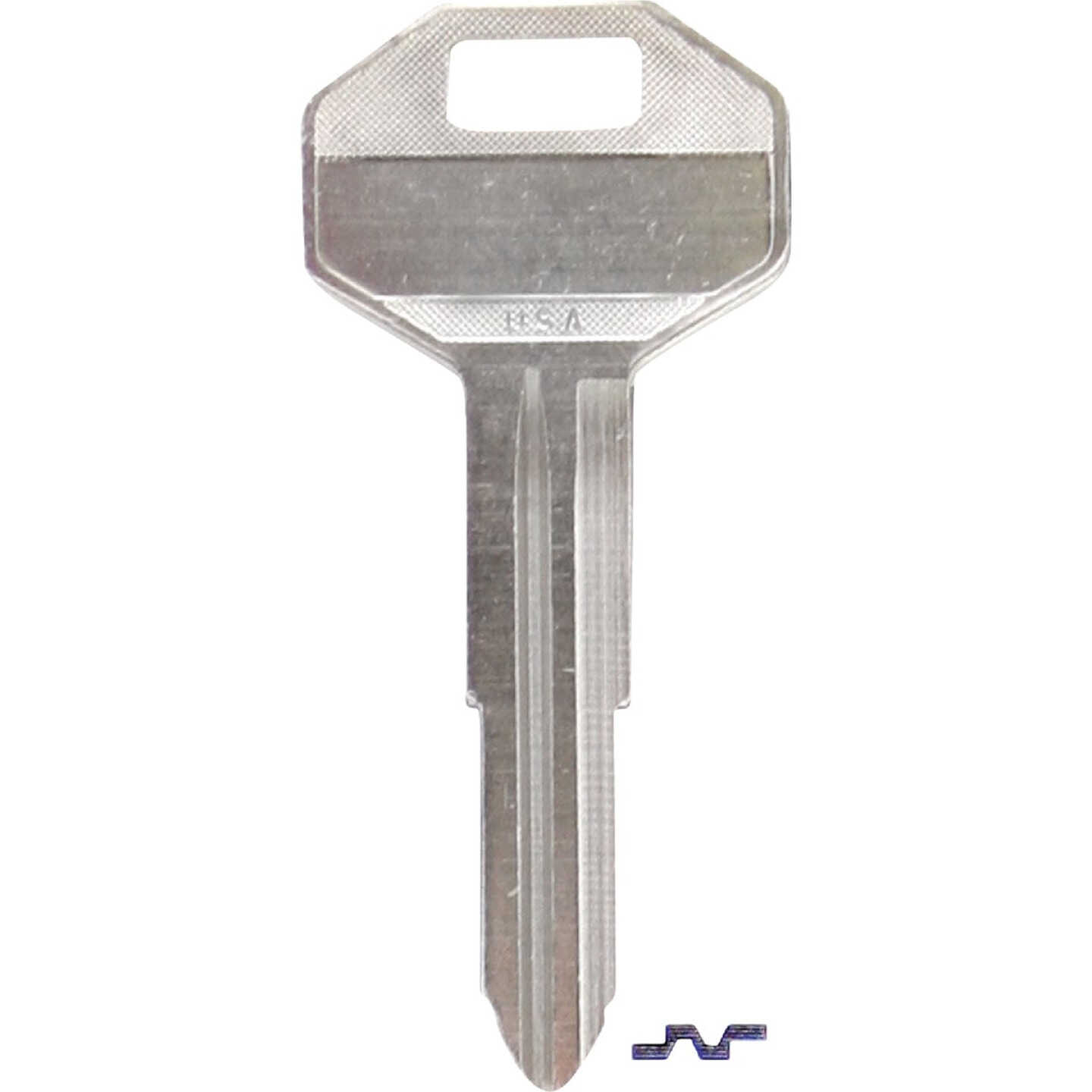 ILCO Mitsubishi Nickel Plated Automotive Key, MIT1 / X176 (10-Pack) Image 1