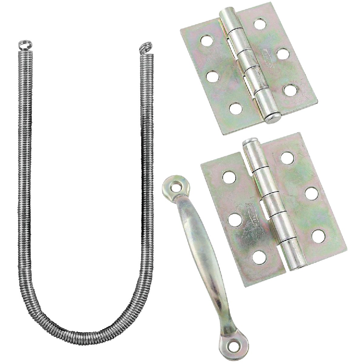National Hardware Zinc 2-Hinge Screen Door Kit