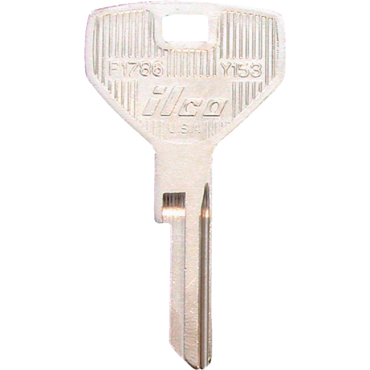 ILCO Chrysler Nickel Plated Automotive Key Y153 / P1786 (10-Pack)