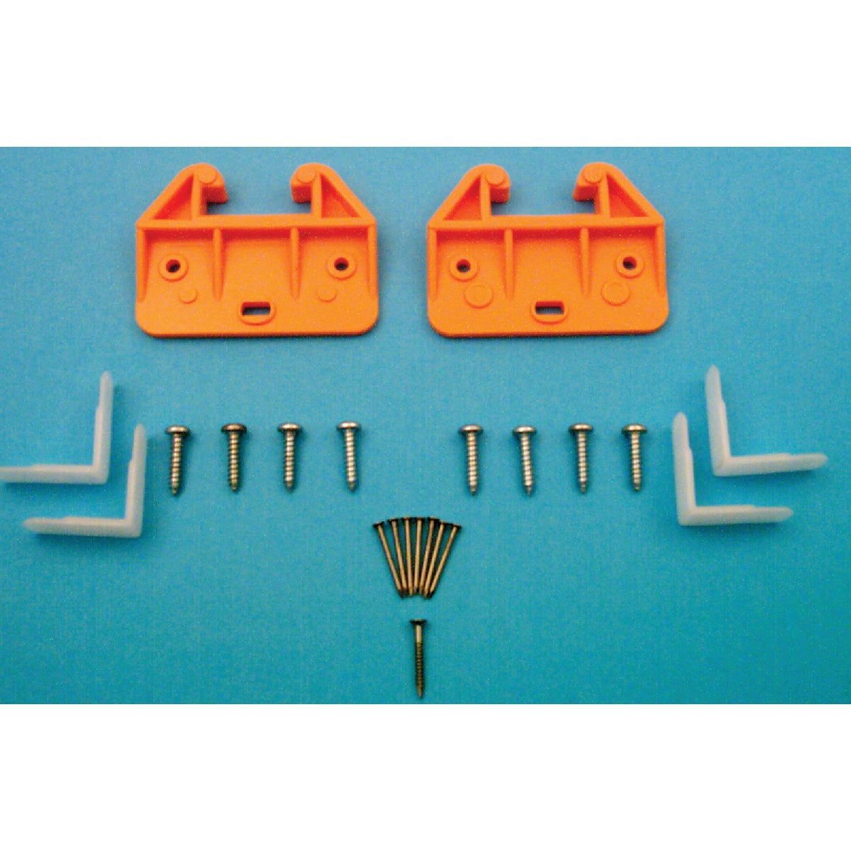 Prime-Line Plastic Orange Track Guide for 5/16 In. x 1-3/32 In. Track (2-Count) Image 2