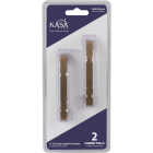 KasaWare 3-3/8 In. Overall Length Satin Bronze Square Bar Pull (2-Pack) Image 2