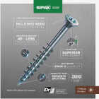 SPAX #8 x 1-3/4 In. T20 Plus Trim Head Zinc (Interior) MDF Cabinet Screw (200 Ct.) Image 3