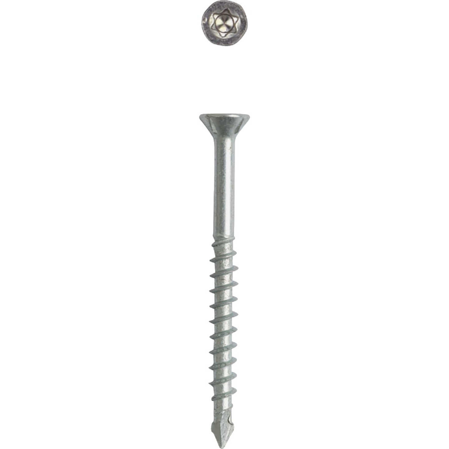 SPAX #8 x 1-3/4 In. T20 Plus Trim Head Zinc (Interior) MDF Cabinet Screw (200 Ct.) Image 1