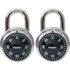 Master Lock 1-7/8 In. Stainless Steel Steel Combination Padlock Image 1