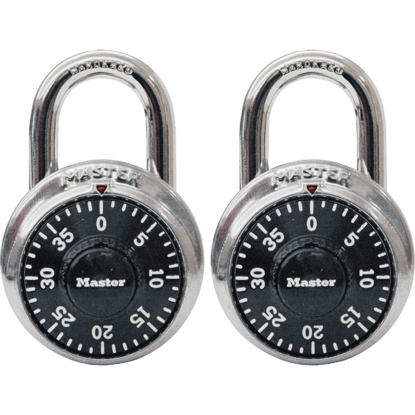 Master Lock 1-7/8 In. Stainless Steel Steel Combination Padlock Image 1
