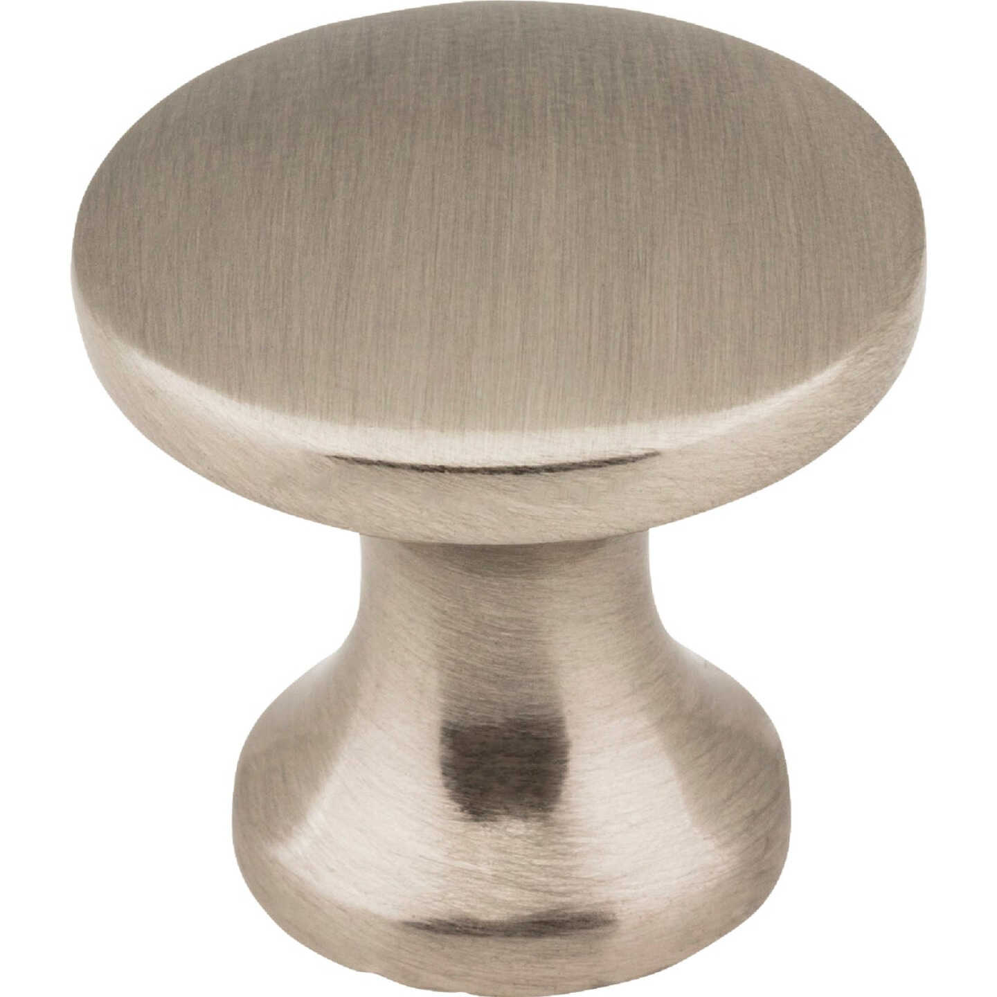 Elements Geneva 1 In. Diameter Satin Nickel Mushroom Knob Image 1