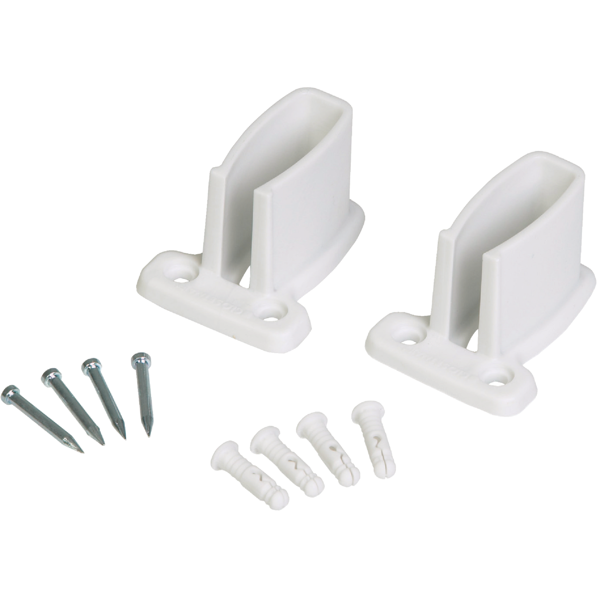 Closetmaid White Wire Shelving Wall Bracket (2-Count) Image 3
