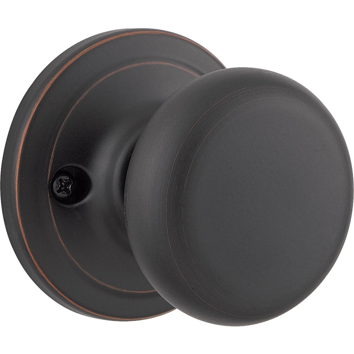 Kwikset Signature Series Venetian Bronze Juno Dummy Door Knob Image 1