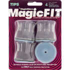 Magic Sliders Magic Fit 1-1/2 In. - 1-3/4 In. Round Slider (4-Pack) Image 2