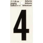 Hy-Ko Vinyl 2 In. Reflective Adhesive Number Four Image 1