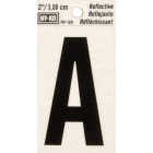 Hy-Ko Vinyl 2 In. Reflective Adhesive Letter, A Image 1