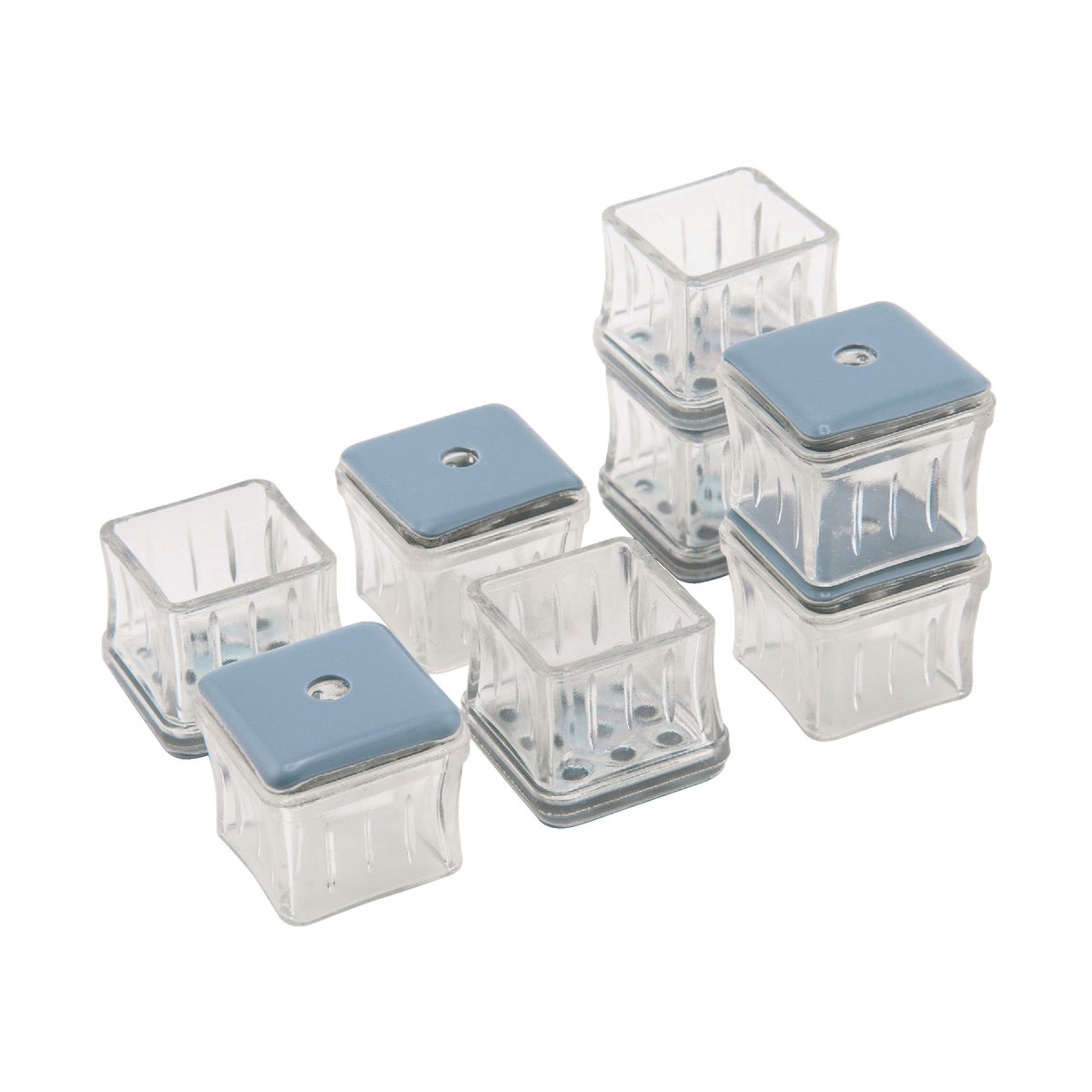  Magic Sliders Magic Fit .59 In. - .70 In. Square Slider (8-Pack) Image 1