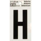 Hy-Ko Vinyl 2 In. Reflective Adhesive Letter, H Image 1