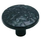 Amerock Everyday Heritage Round Colonial Black Cabinet Knob Image 1