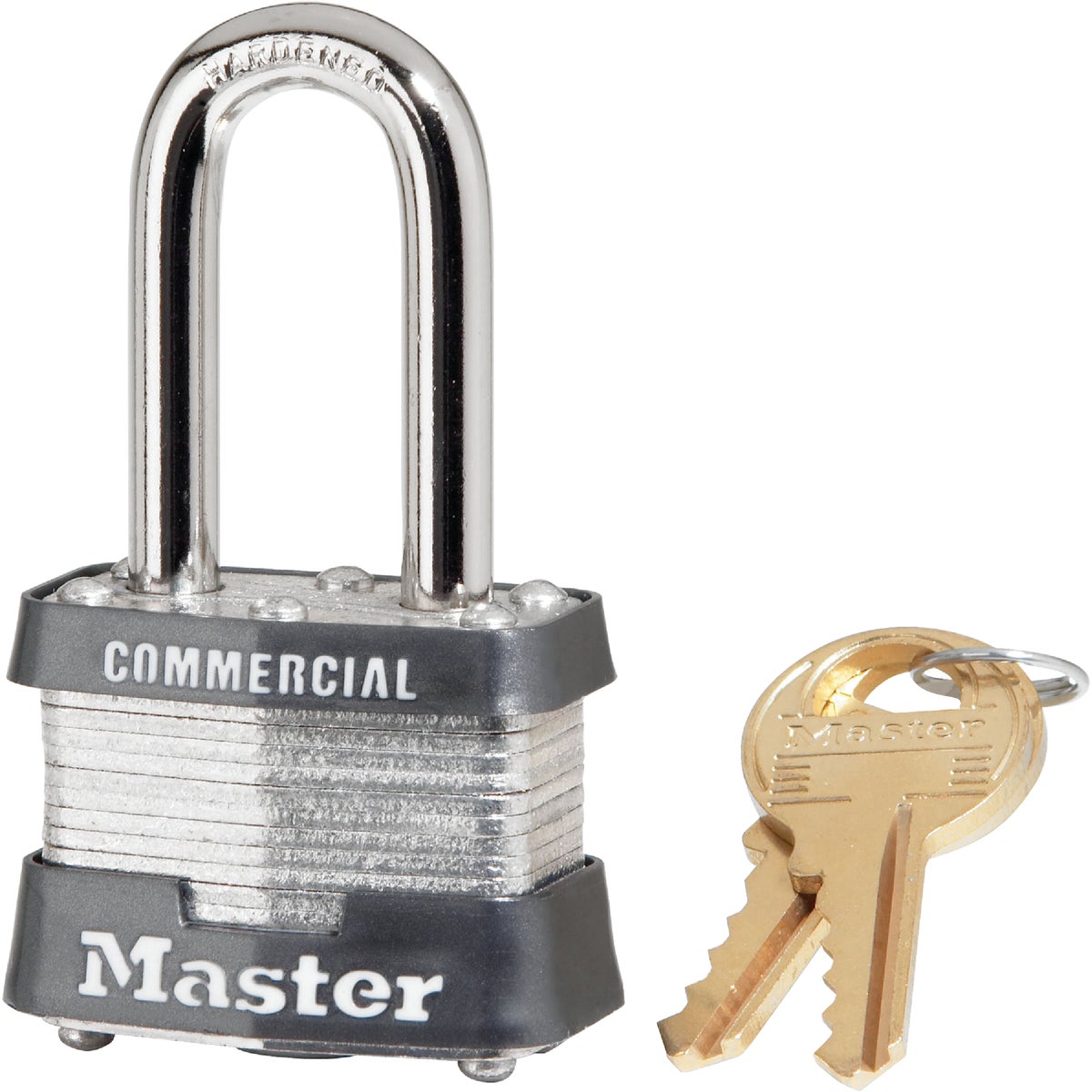 Master Lock 3753 1-9/16 In. Wide 4-Pin Tumbler Keyed Alike Padlock Image 1