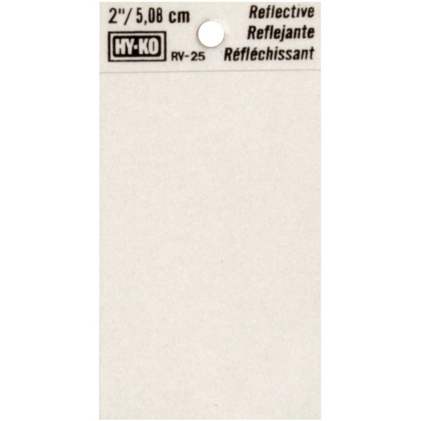 Hy-Ko 2 In. Vinyl Adhesive Symbol, Blank Image 1