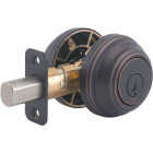 Kwikset Signature Series Venetian Bronze Double Cylinder Deadbolt with SmartKey Image 1