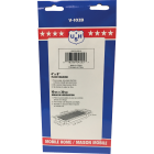 United States Hardware 4 In. x 8 In. x 9/16 In. Brown Steel Floor Register Image 4