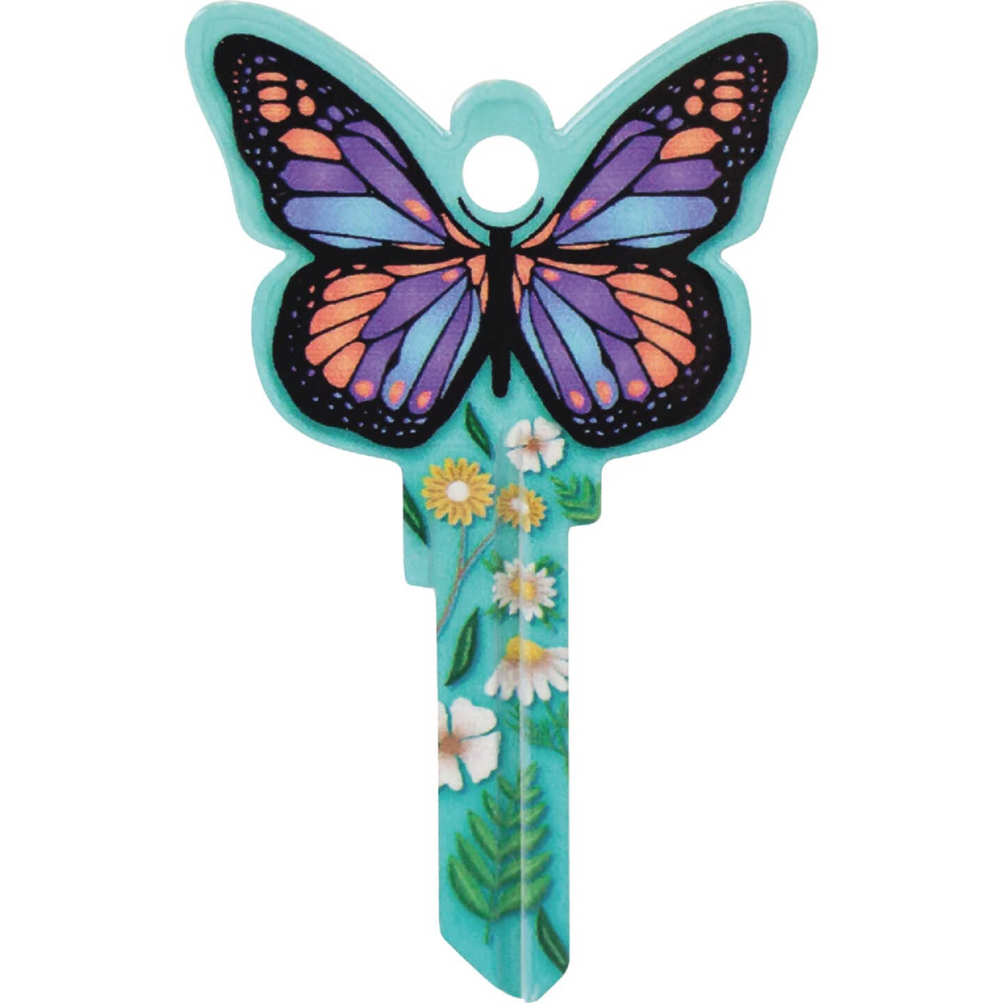Lucky Line Butterfly Key Shapes Decorative House Key - SC1 Image 1