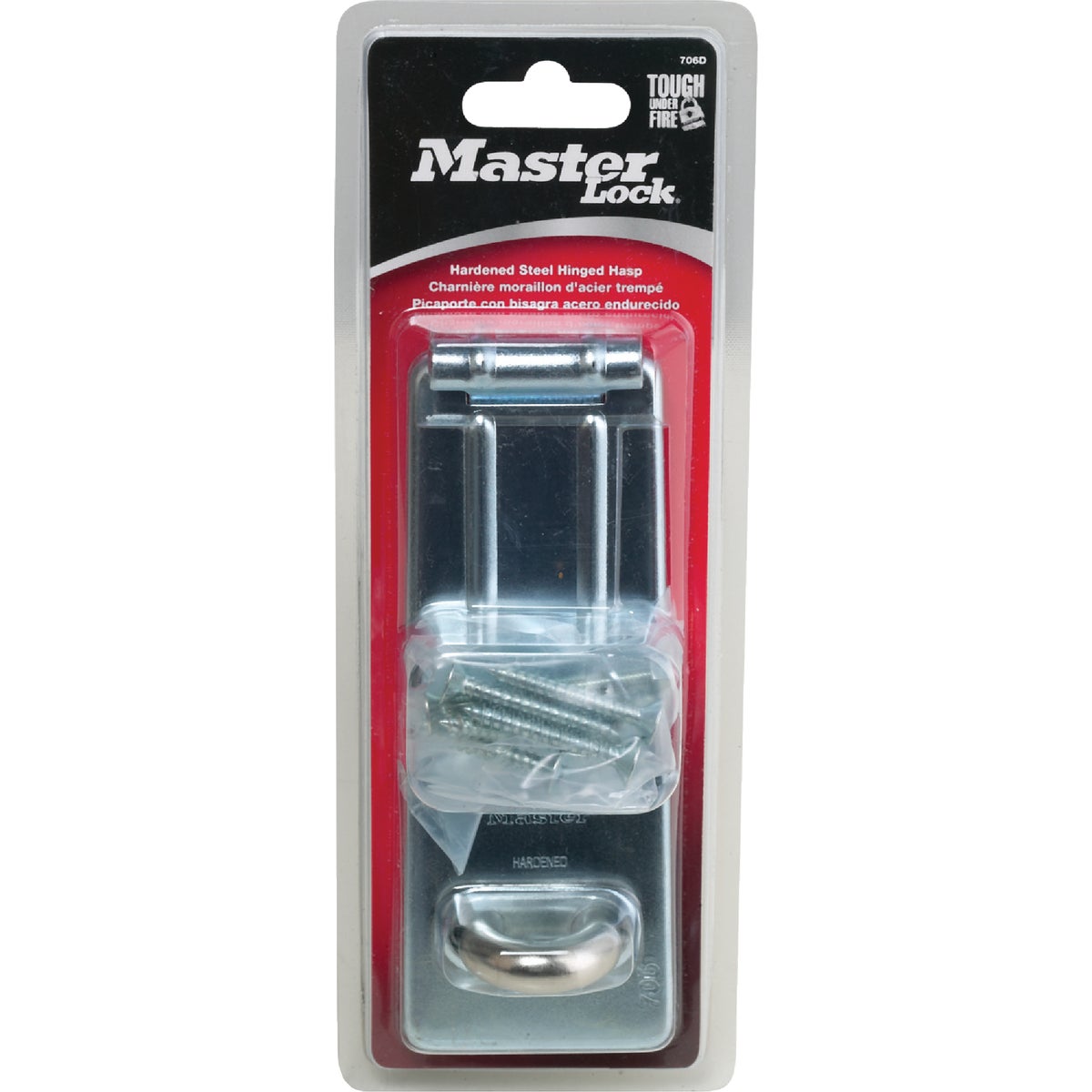 Master Lock 6 In. x 2-1/3 In. Safety Hasp Image 2