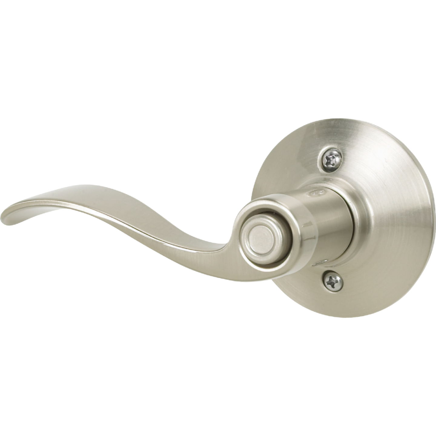 Schlage Accent Satin Nickel Privacy Door Lever Image 1