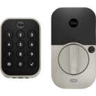 Yale Assure Nickel Electronic Lock Keypad Deadbolt with Bluetooth Image 1