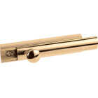 Defender Security 3 In. Polished Brass Door Surface Bolt Image 3