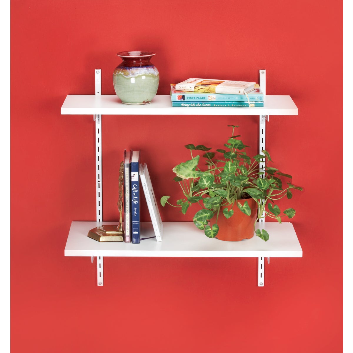 Knape & Vogt 12 In. x 36 In. White All-Purpose Shelf Image 3