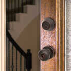 Steel Pro Oil Rubbed Bronze Deadbolt and Door Knob Combo Image 2