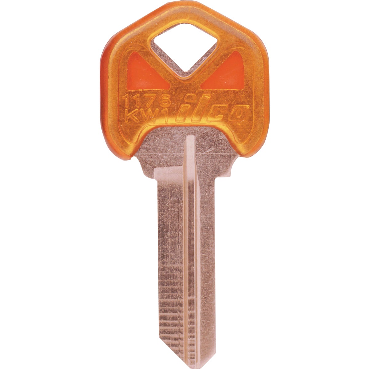 ILCO Kwikset Design Decorative House Key, KW1-Amber (5-Pack)