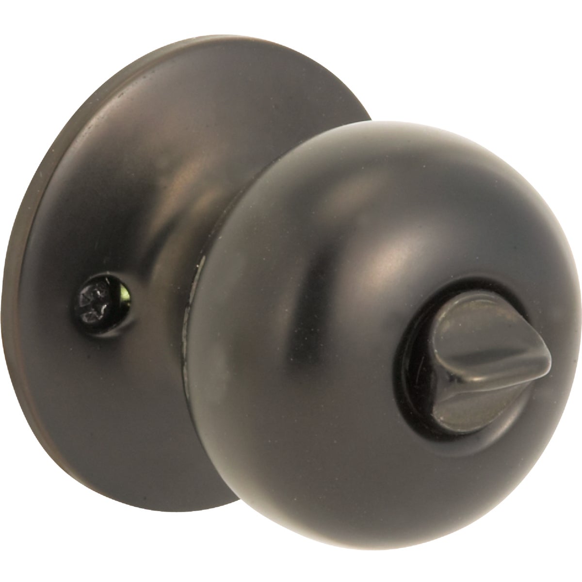 Steel Pro Oil Rubbed Bronze Bed & Bath Door Knob Image 1