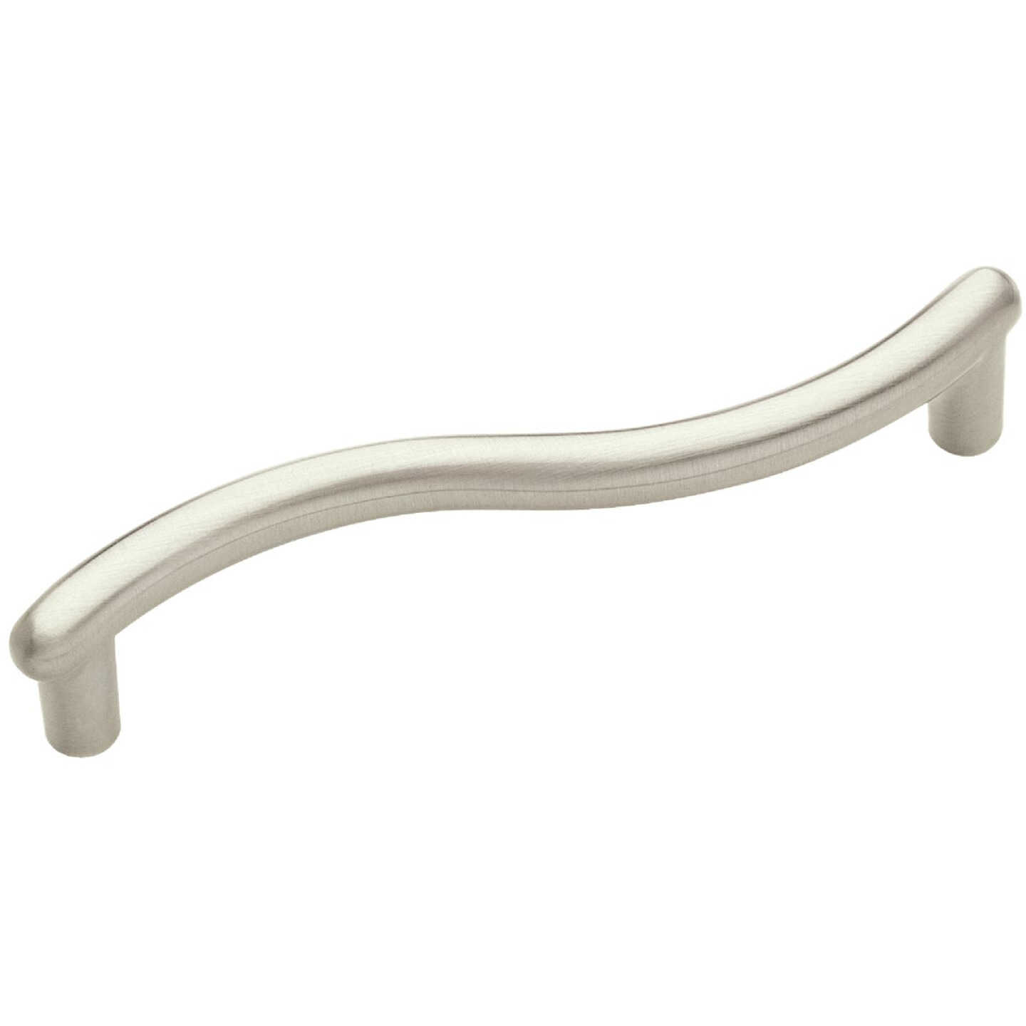 Amerock Everyday Heritage 3.75 In. Satin Nickel Cabinet Drawer Pull Image 1